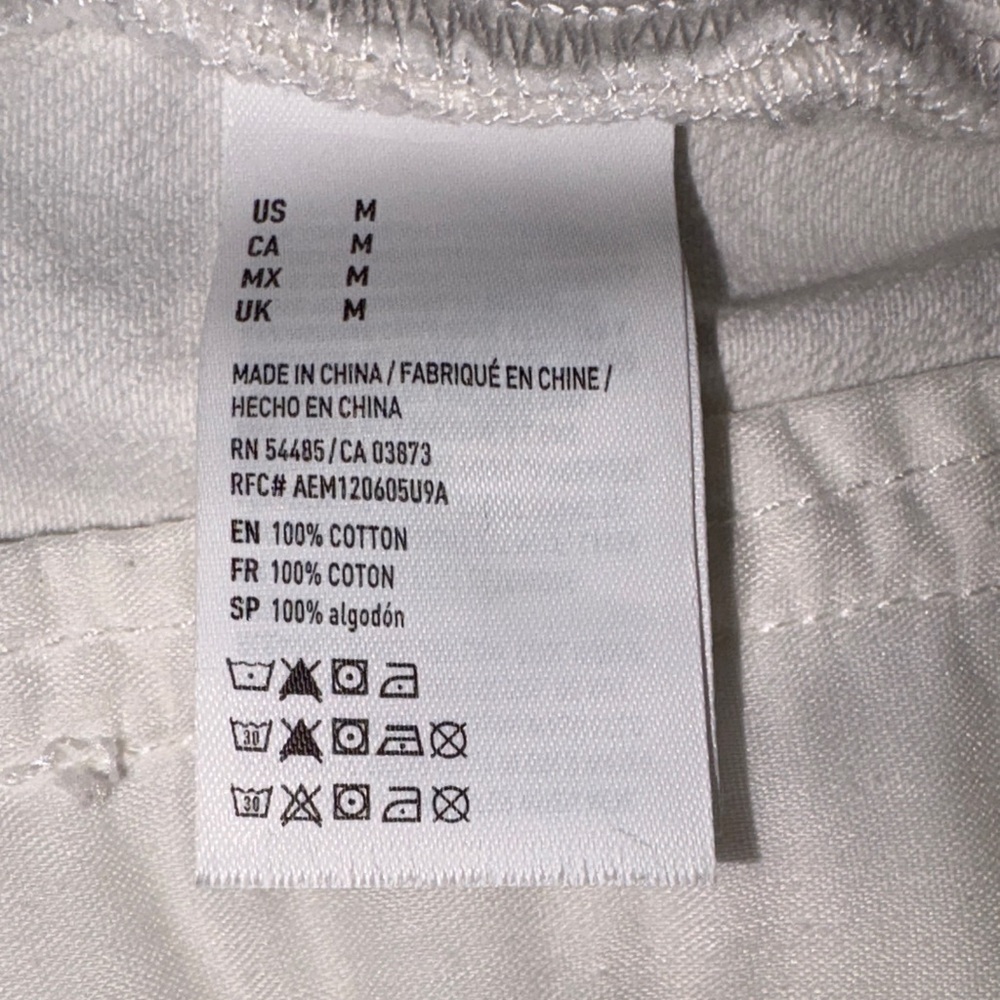 American Eagle Outfitters White Jean Jacket - Picture 8 of 8